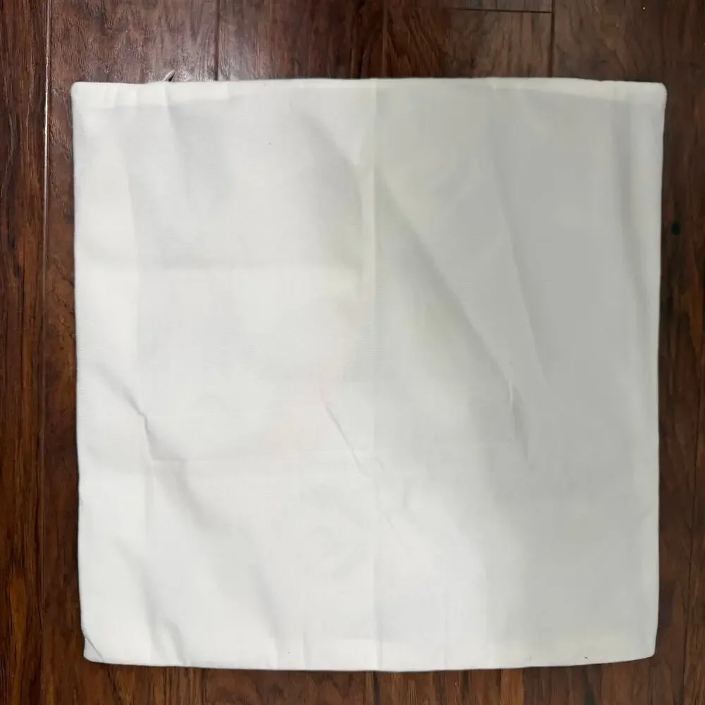 Unused Nightmare Before Christmas Pillow Case 17 x 17